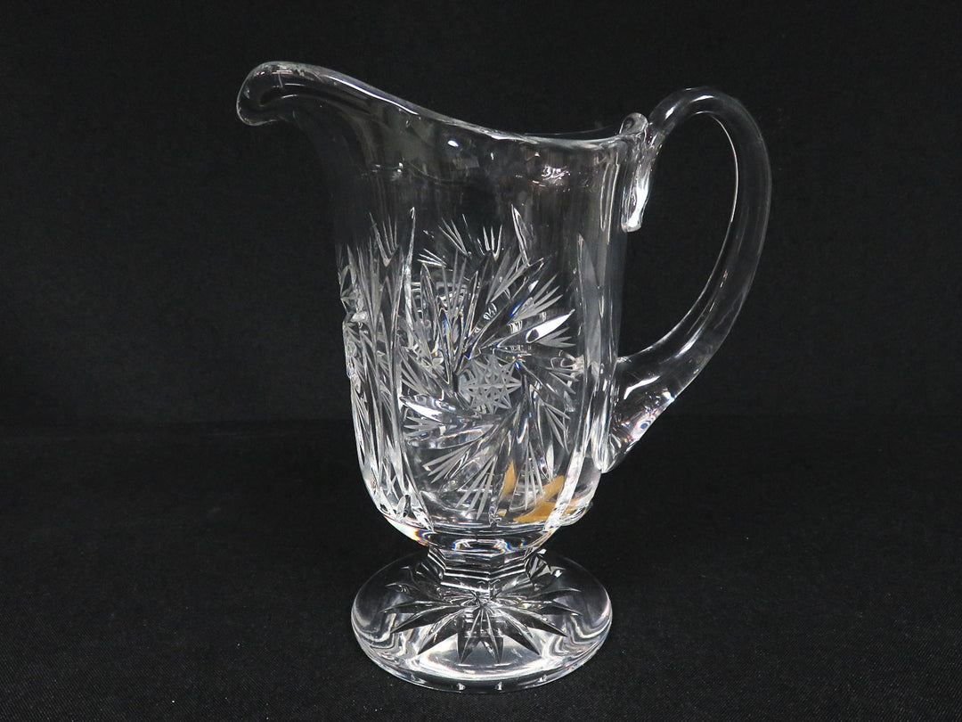 Cut Crystal Pitcher