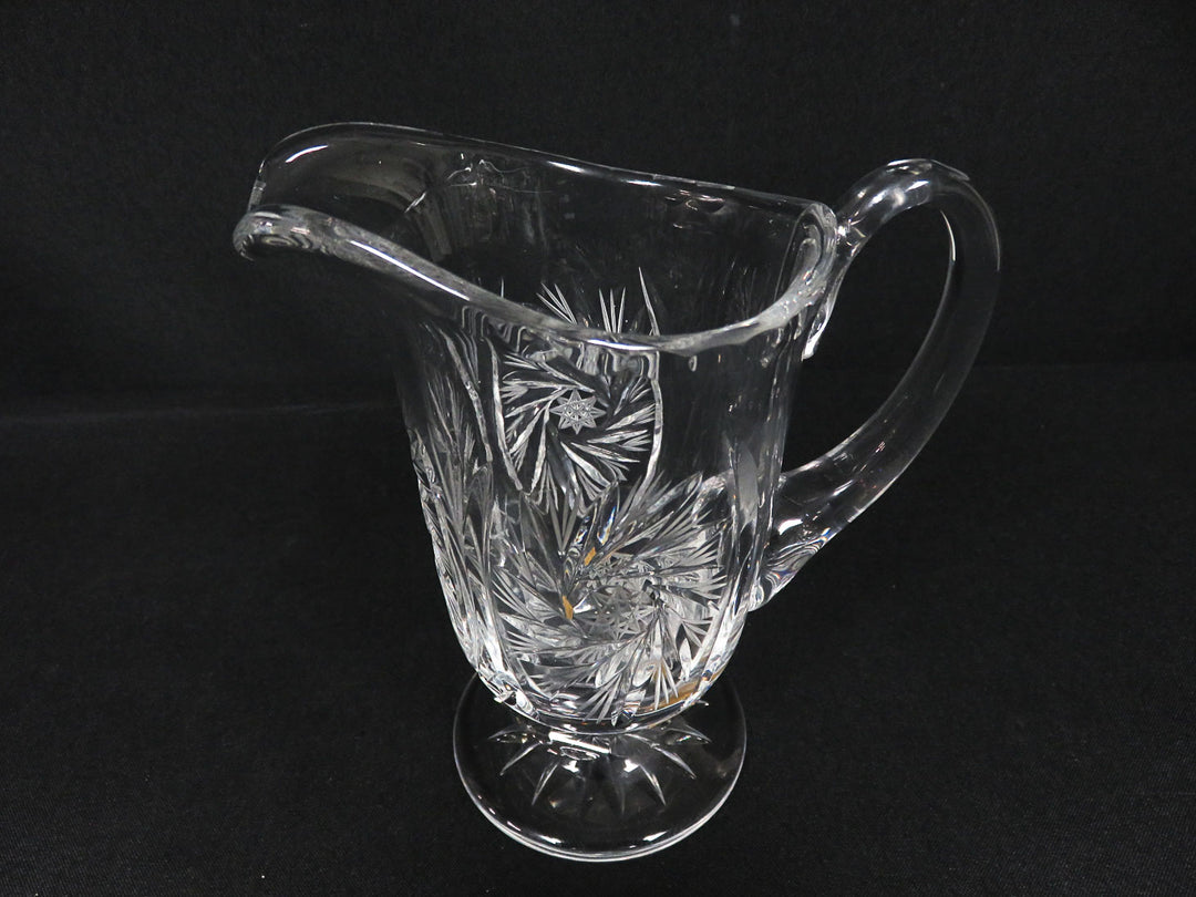 Cut Crystal Pitcher