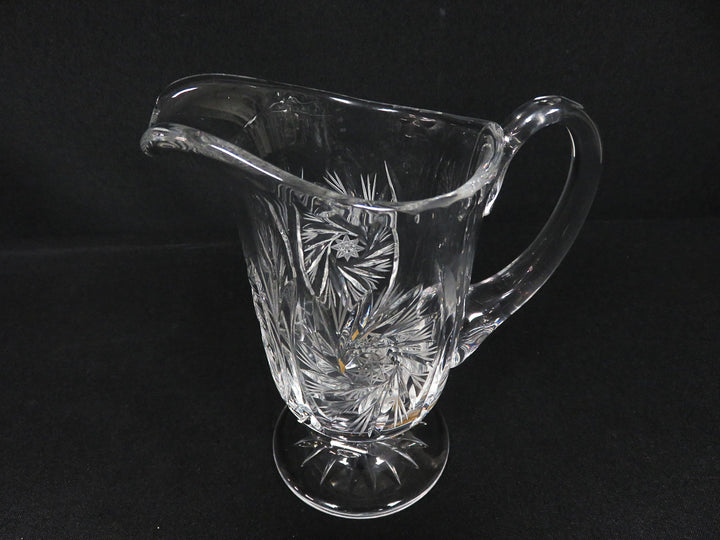 Cut Crystal Pitcher