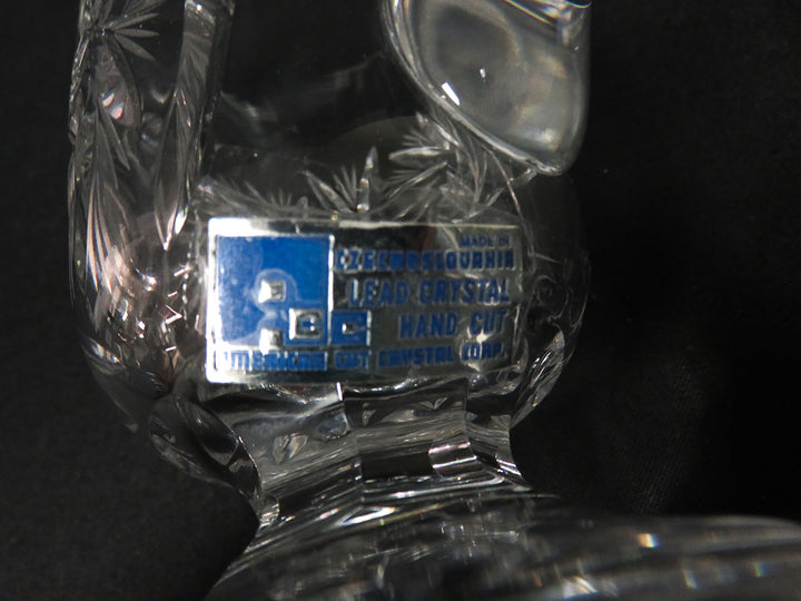 Cut Crystal Pitcher