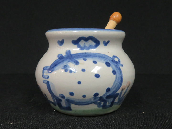 M.A. Hadley Sugar Bowl & Spoon