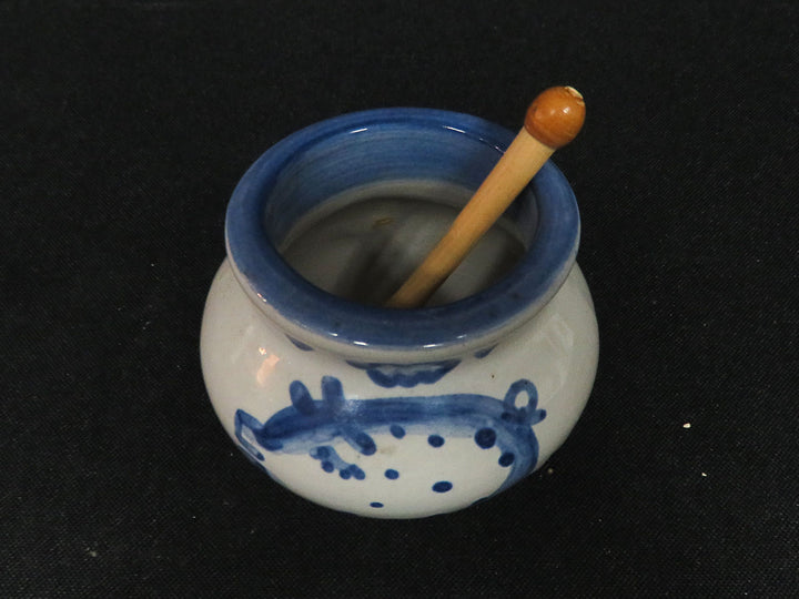 M.A. Hadley Sugar Bowl & Spoon