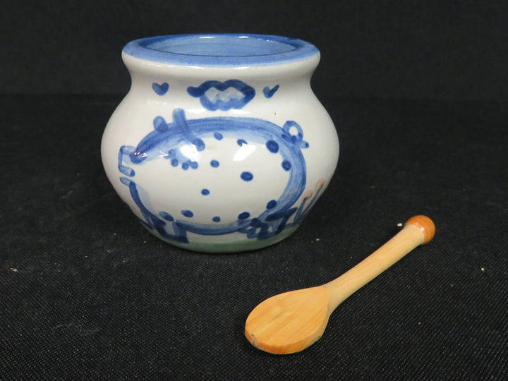 M.A. Hadley Sugar Bowl & Spoon