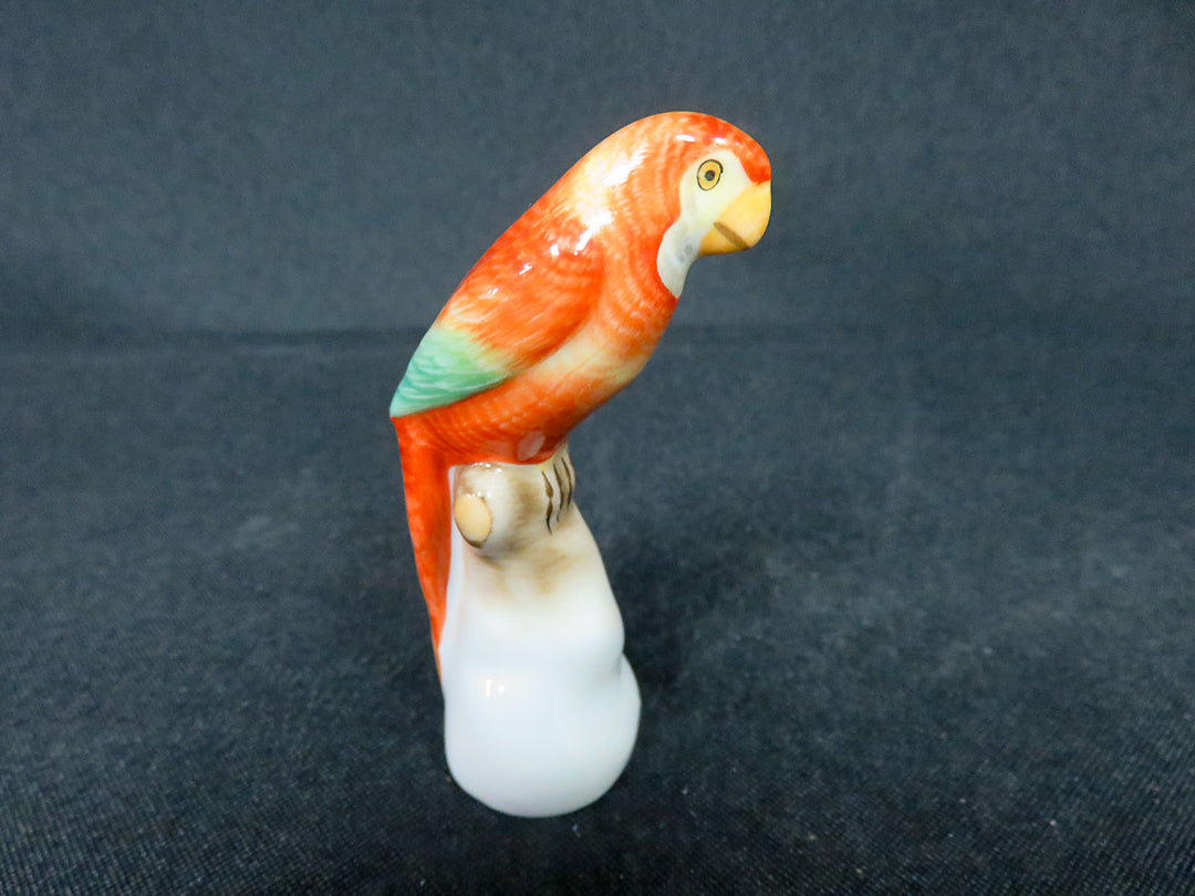 Herend Parrot Figurine