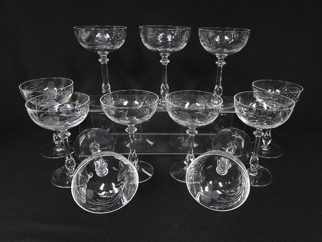 Tiffin-Franciscan Champagne Coupes