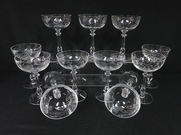 Tiffin-Franciscan Champagne Coupes