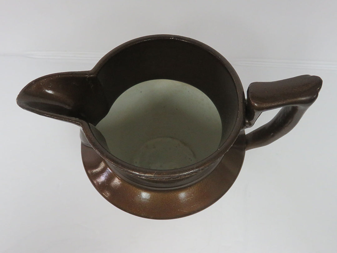 Copper Lusterware Pitcher