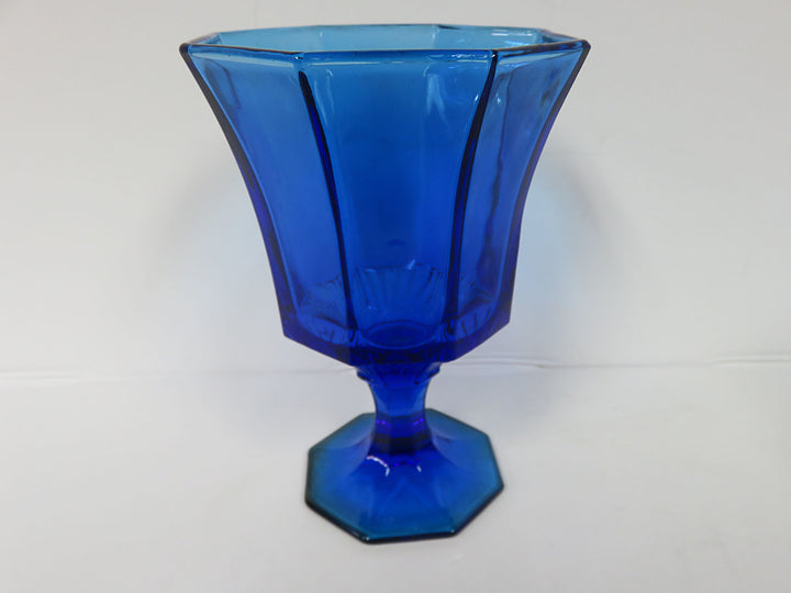 Blue Water Goblets