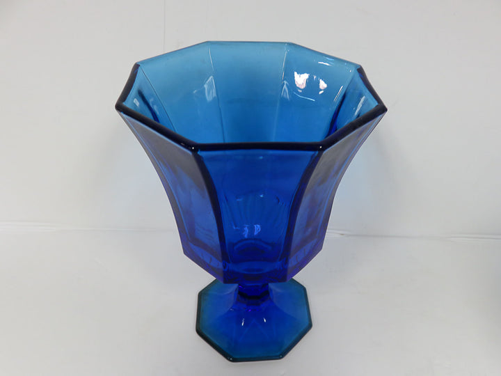 Blue Water Goblets