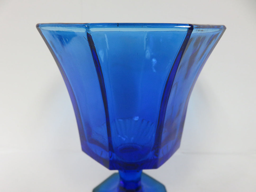 Blue Water Goblets