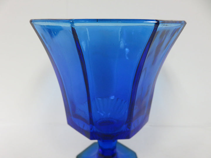 Blue Water Goblets