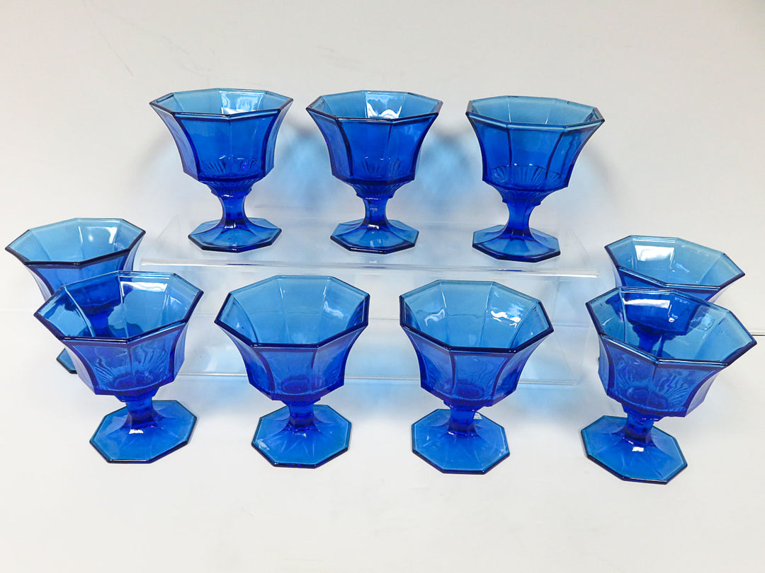Blue Sorbet Dish