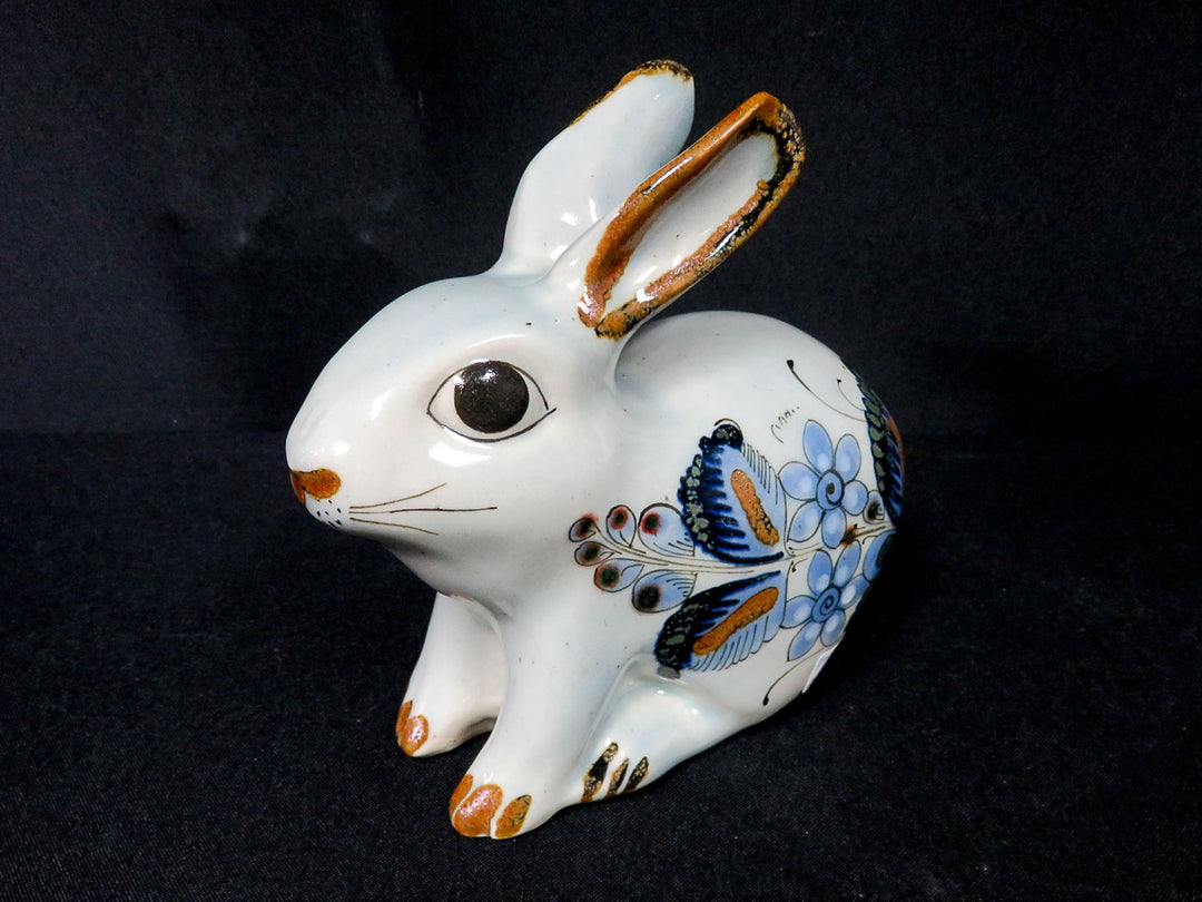 Rabbit Pottery Figurine