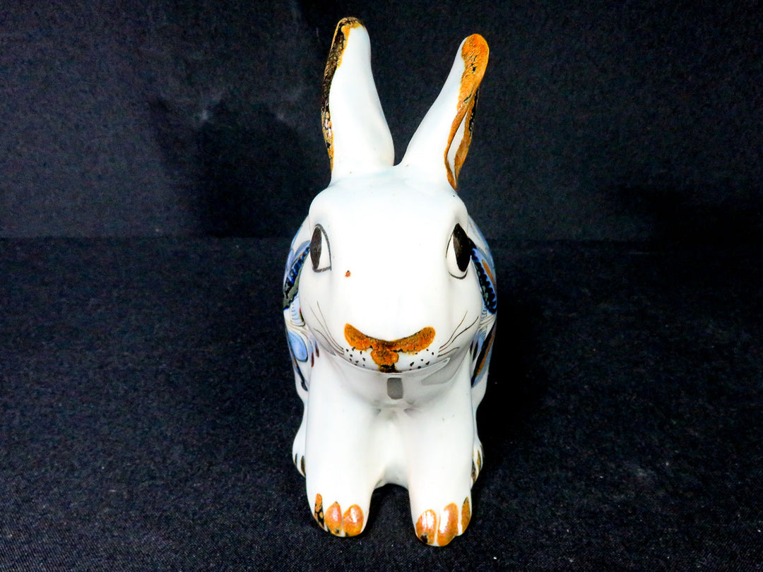 Rabbit Pottery Figurine