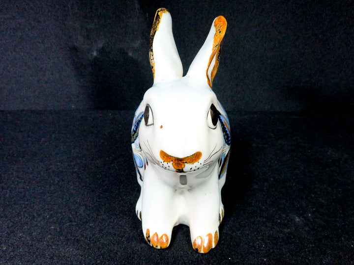 Rabbit Pottery Figurine