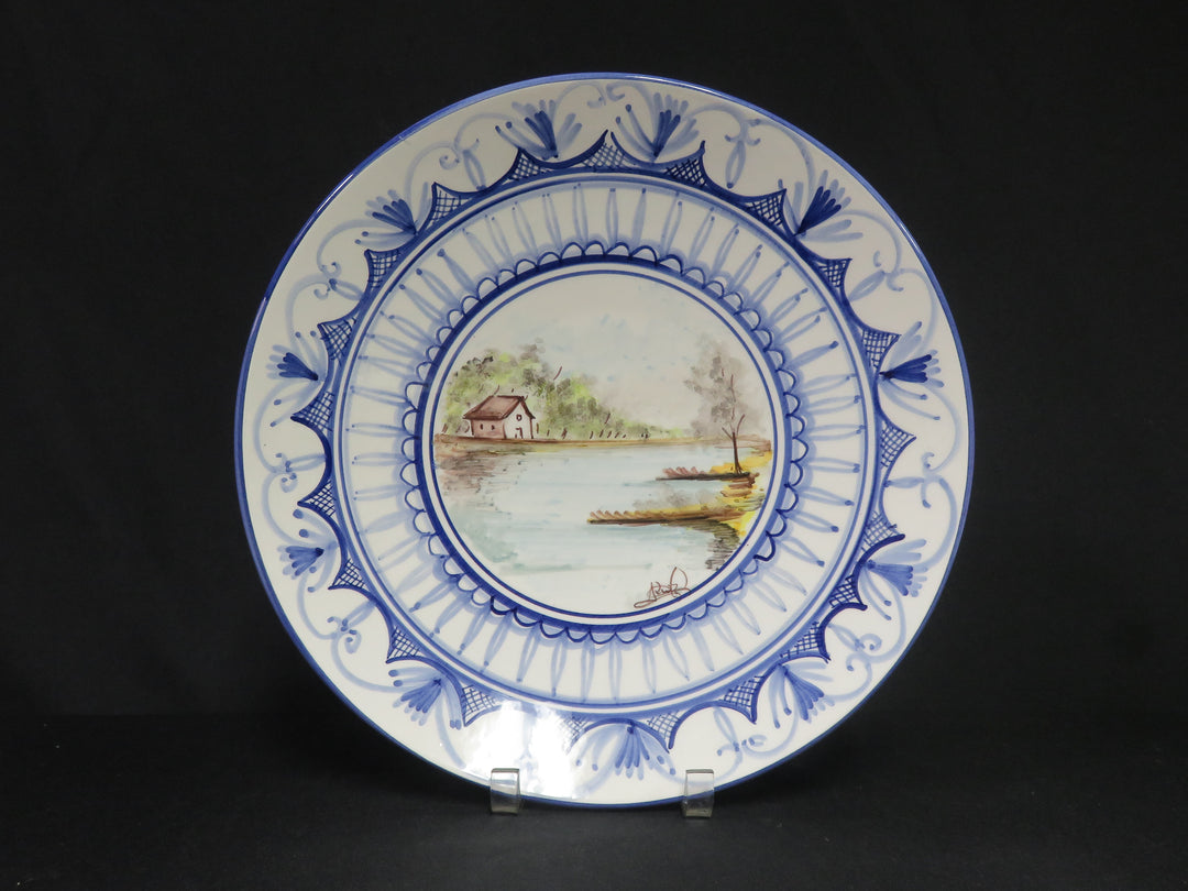 Signed Decorative Plate