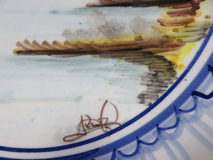 Signed Decorative Plate