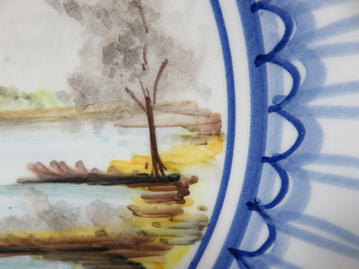 Signed Decorative Plate
