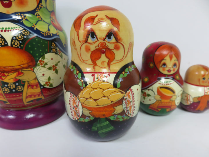 Colorful Nesting Dolls