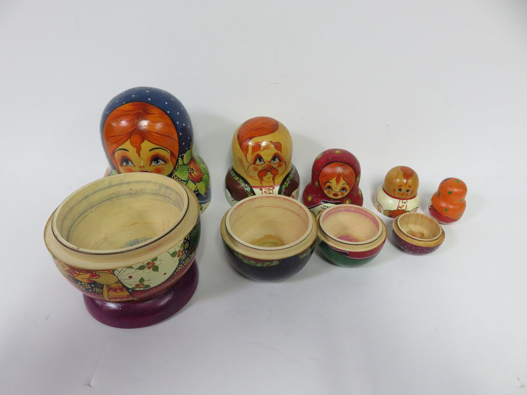 Colorful Nesting Dolls