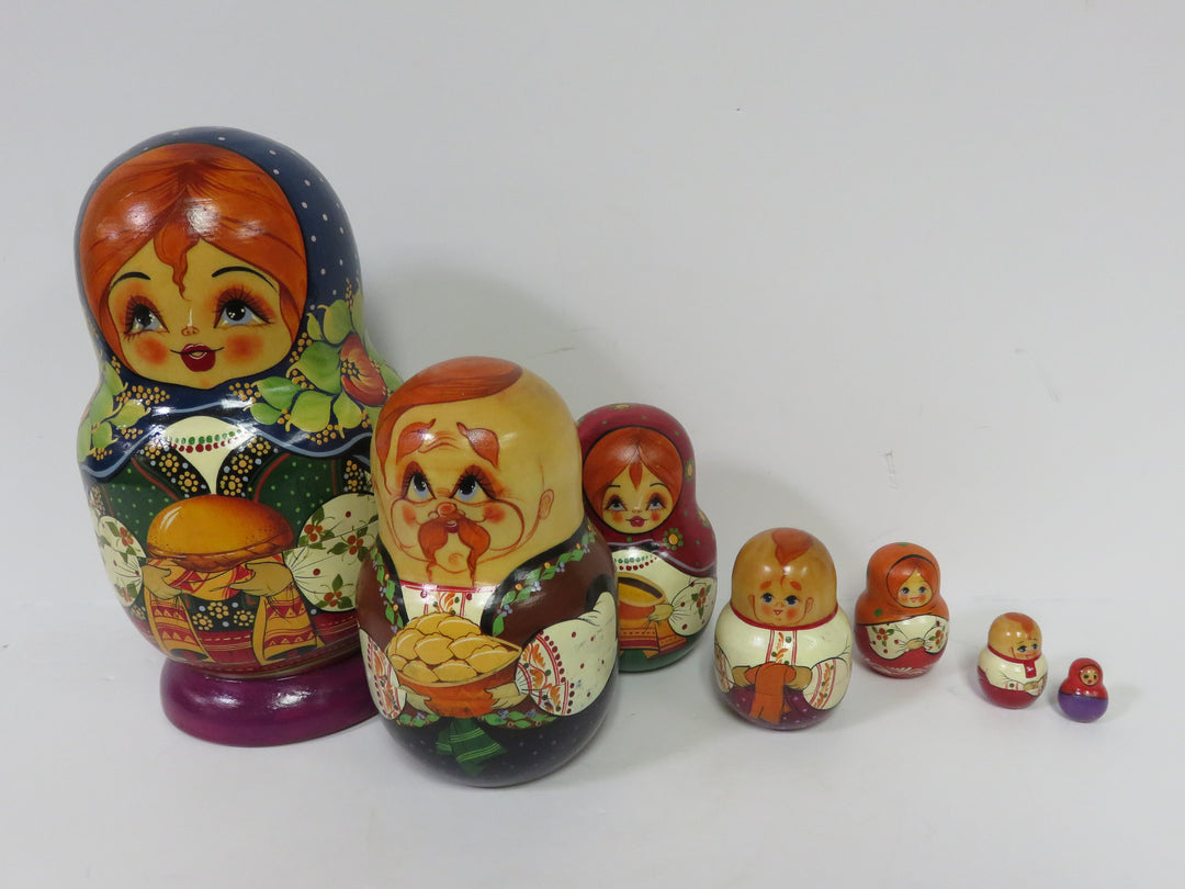 Colorful Nesting Dolls