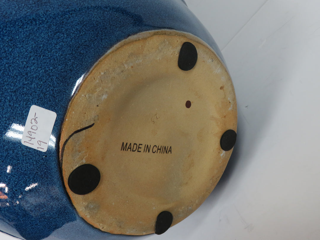 Blue Asian Vase