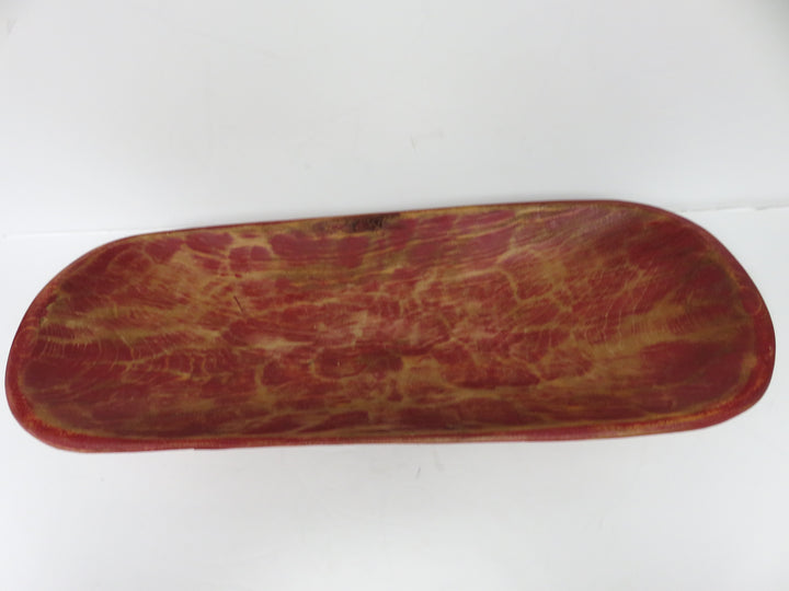 Carved Wood Tray