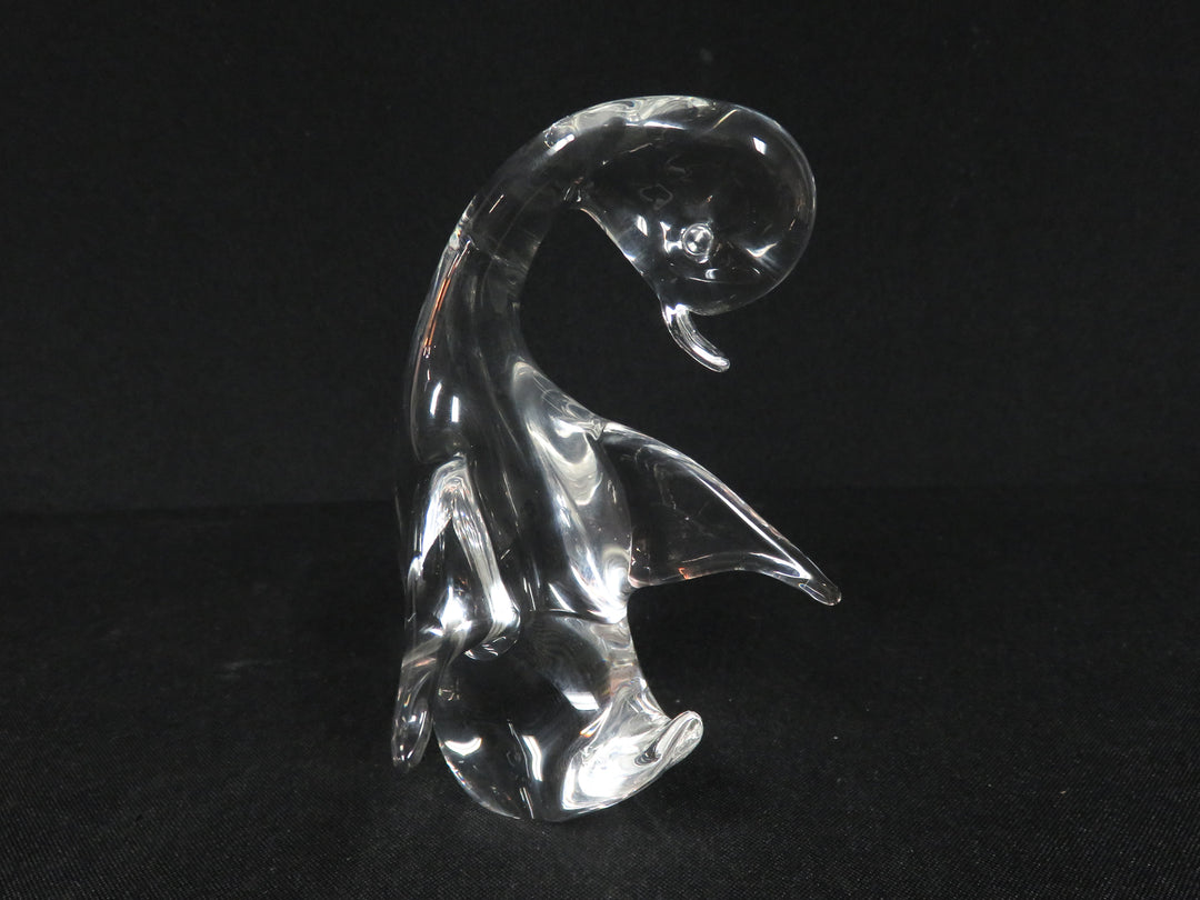 Glass Duck Figurine