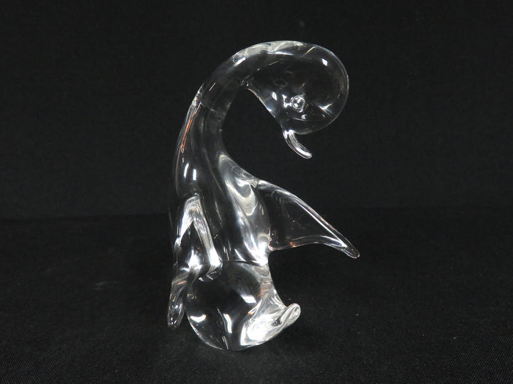 Glass Duck Figurine