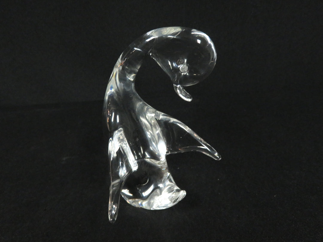 Glass Duck Figurine