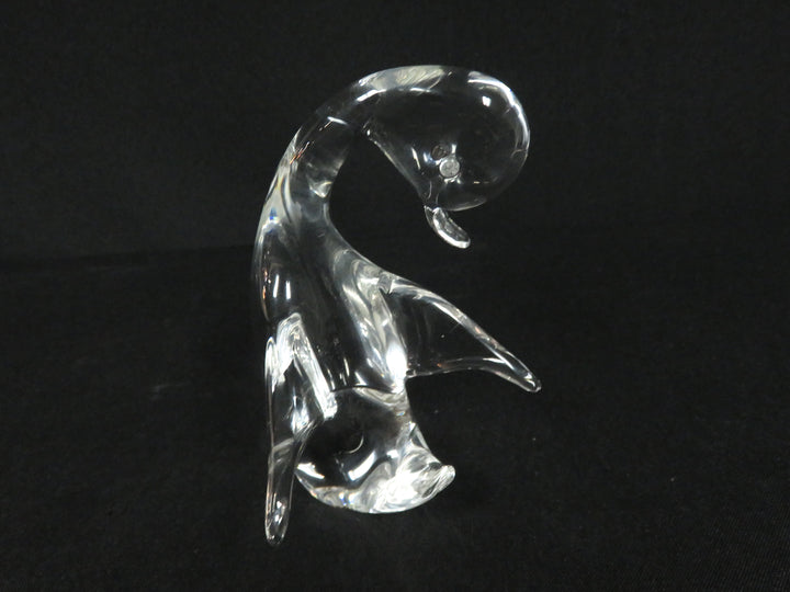Glass Duck Figurine