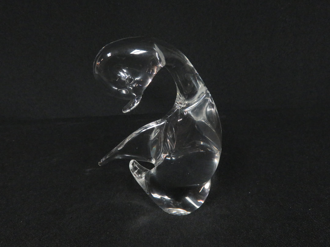 Glass Duck Figurine