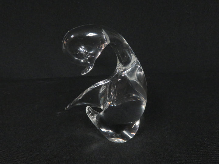 Glass Duck Figurine