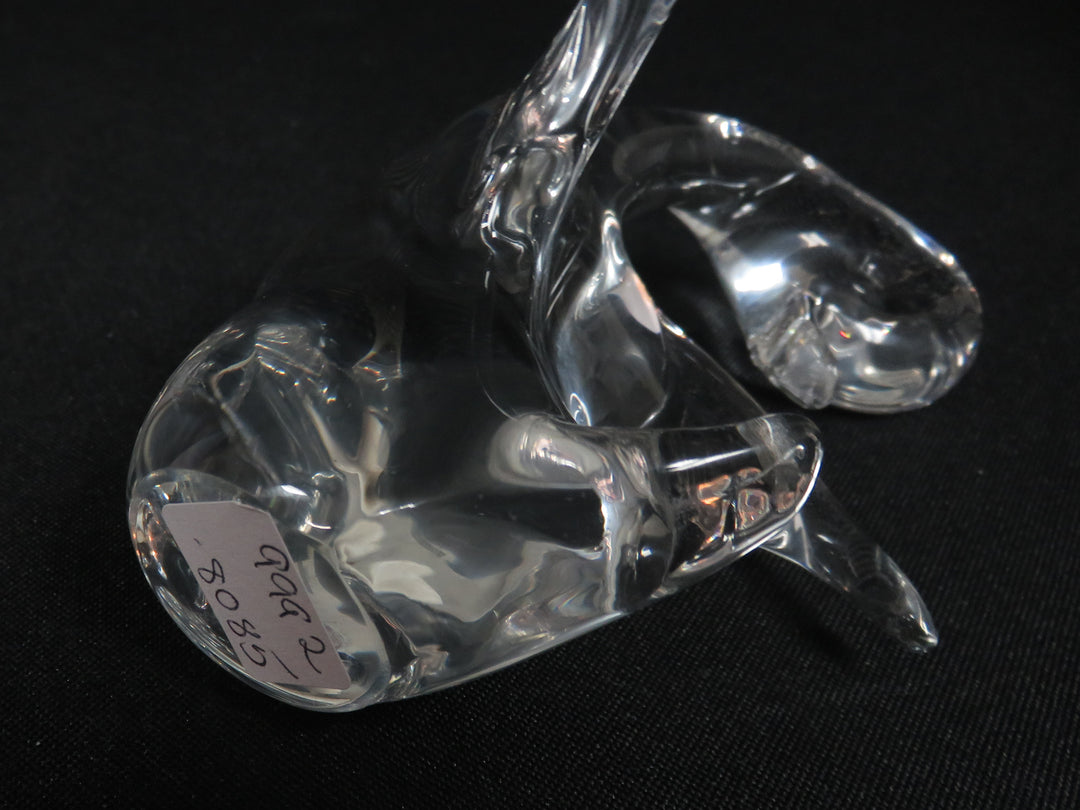 Glass Duck Figurine