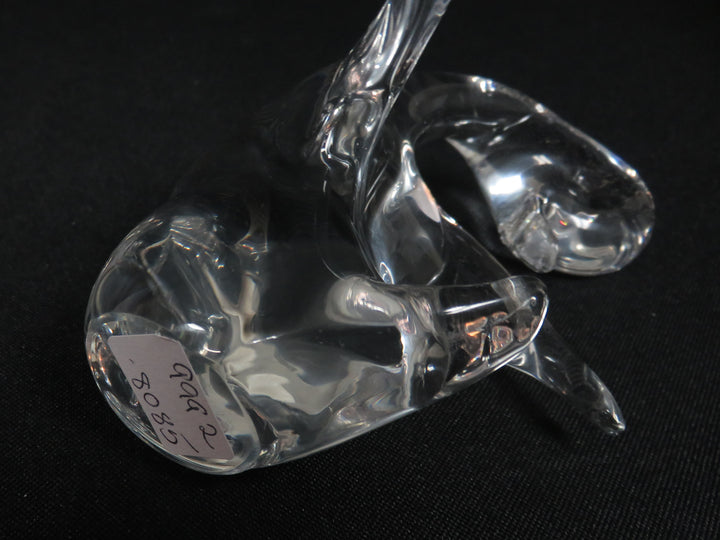Glass Duck Figurine