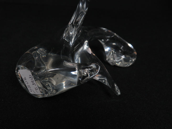Glass Duck Figurine