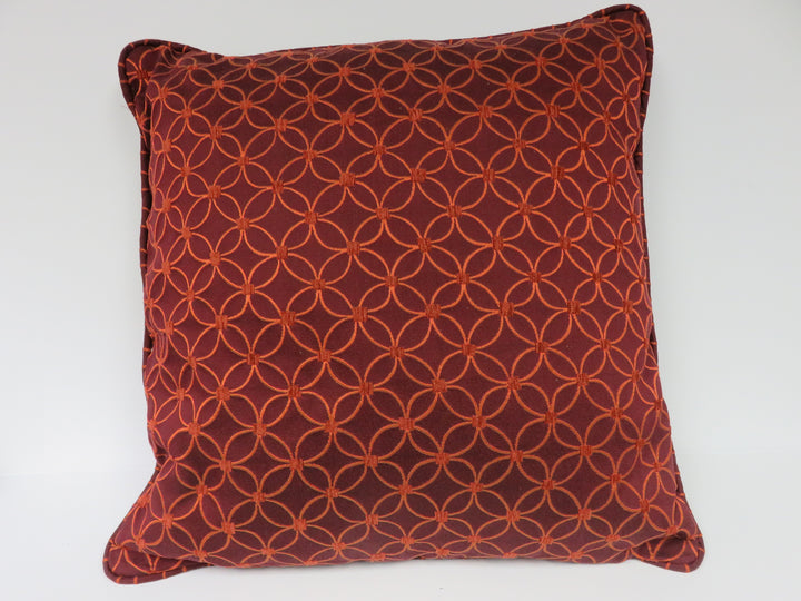 Maroon Throw Pillow
