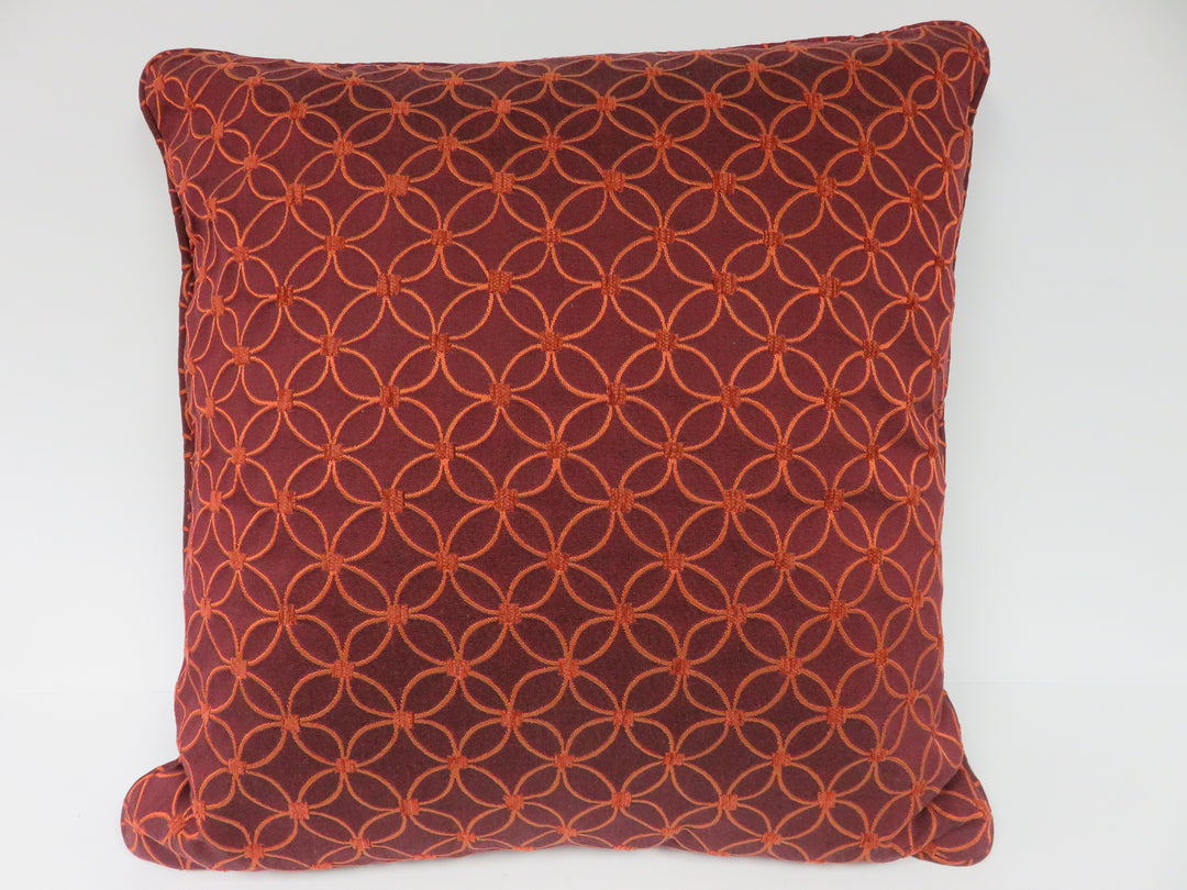 Maroon Throw Pillow
