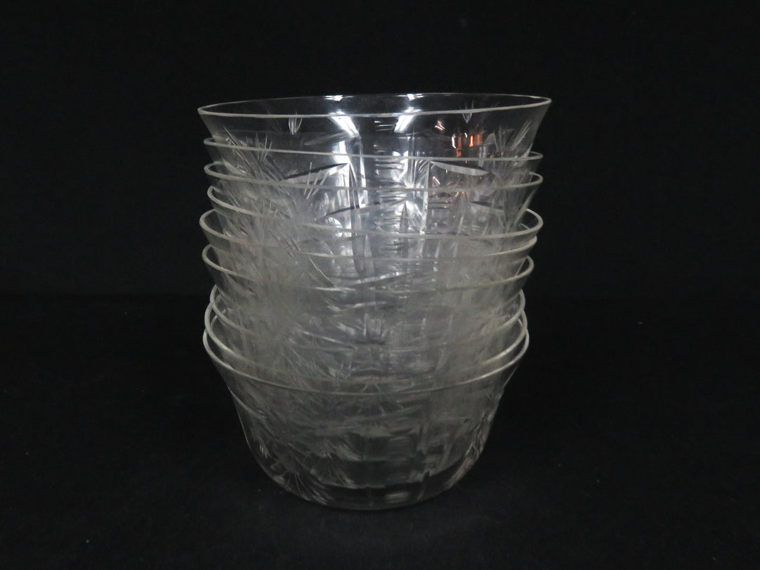 Cut Crystal Finger Bowls