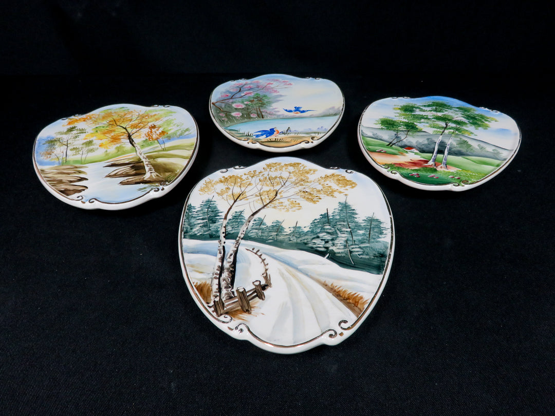 Lefton 4 Seasons Plaques