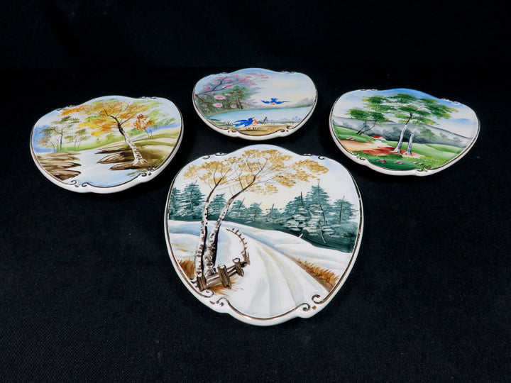 Lefton 4 Seasons Plaques