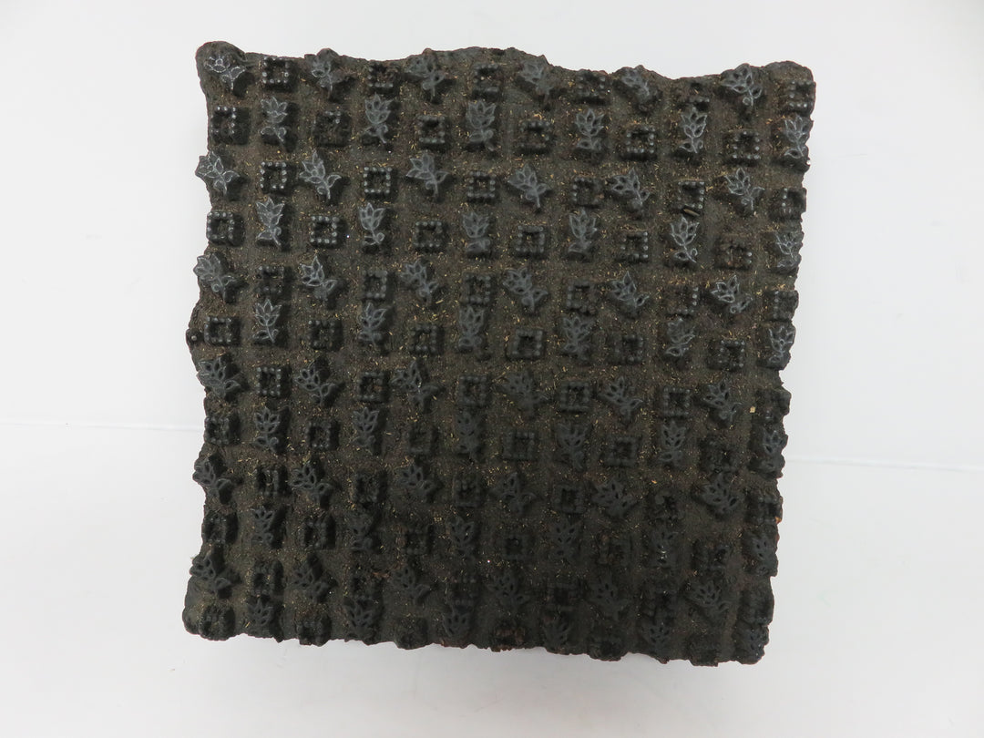 Vintage Textile Printing Block