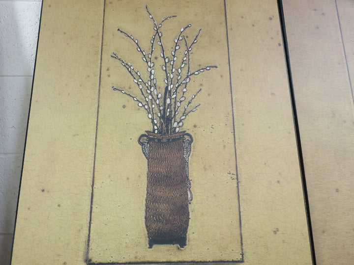 Pussywillows in Basket Print