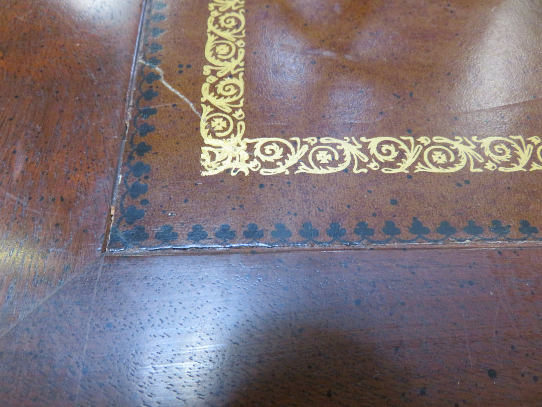 Leather Topped Sligh Desk