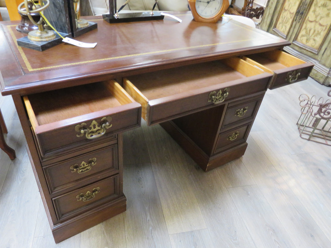 Leather Topped Sligh Desk
