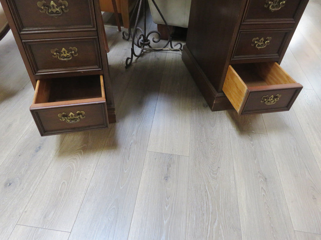 Leather Topped Sligh Desk