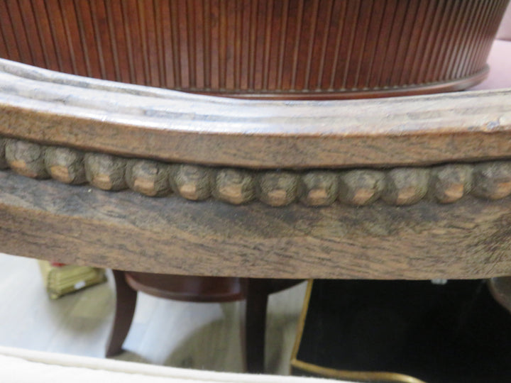 Carved Two-Seat Bench