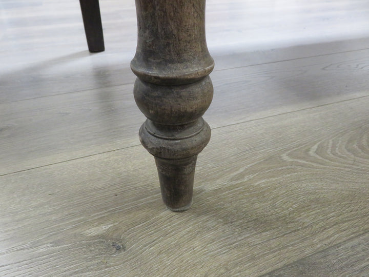Carved Two-Seat Bench