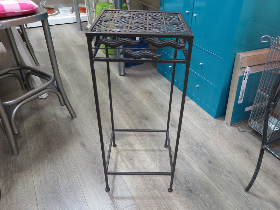 Dark Brown Metal Stand