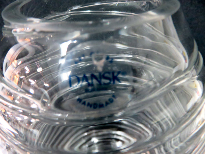 Dansk Bouquet Glass Vase